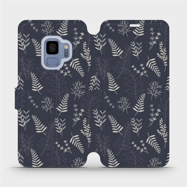 Flipové pouzdro Mobiwear - Samsung Galaxy S9 - VP15S Kapradiny