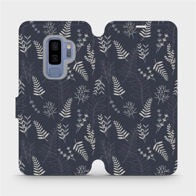 Flipové pouzdro Mobiwear - Samsung Galaxy S9 Plus - VP15S Kapradiny