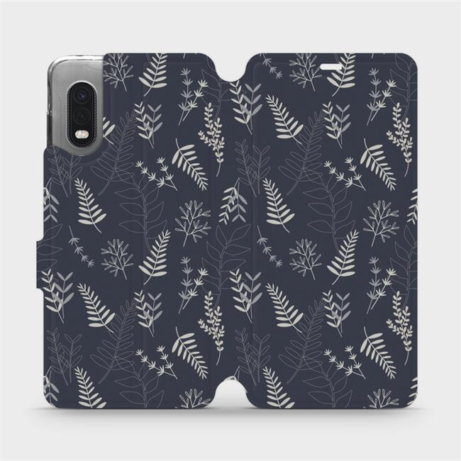 Flipové pouzdro Mobiwear - Samsung Galaxy Xcover PRO - VP15S Kapradiny