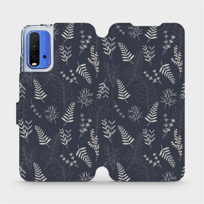 Flipové pouzdro Mobiwear - Xiaomi Redmi 9T - VP15S Kapradiny