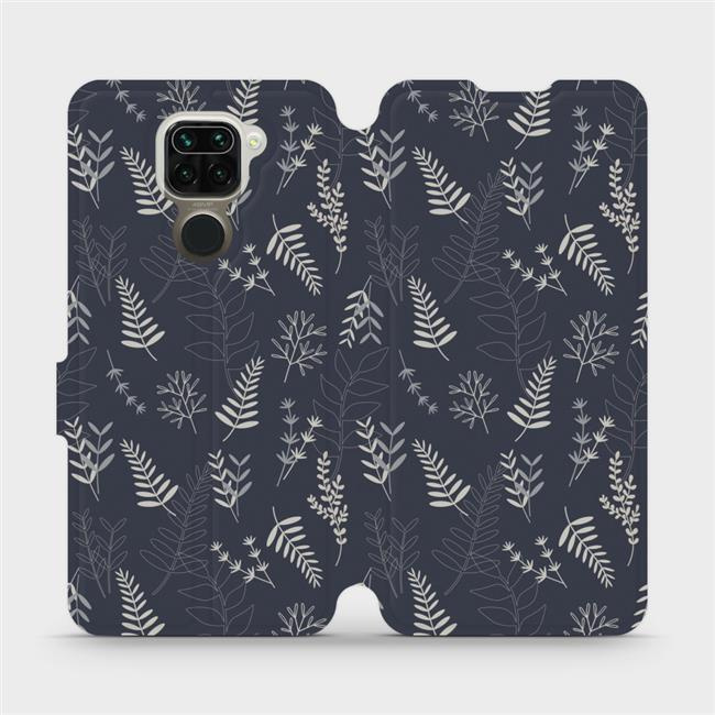 Flipové pouzdro Mobiwear - Xiaomi Redmi Note 9 - VP15S Kapradiny