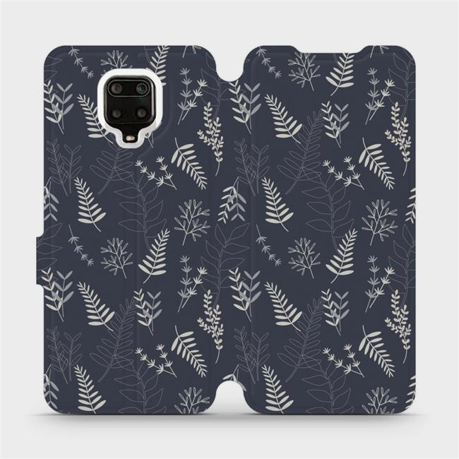Flipové pouzdro Mobiwear - Xiaomi Redmi Note 9 Pro - VP15S Kapradiny