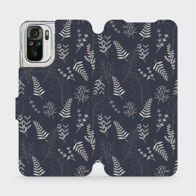 Flipové pouzdro Mobiwear - Xiaomi Redmi Note 10s - VP15S Kapradiny