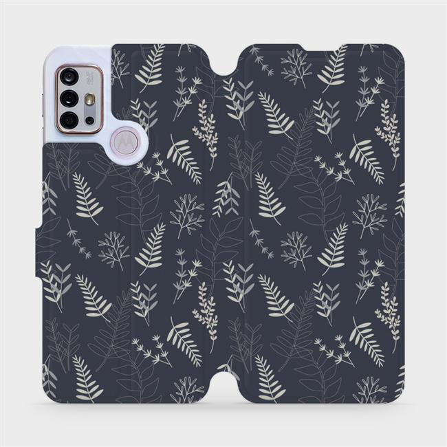 Flipové pouzdro Mobiwear - Motorola Moto G10 - VP15S Kapradiny