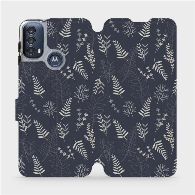 Flipové pouzdro Mobiwear - Motorola Moto E40 - VP15S Kapradiny