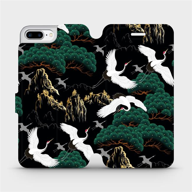 Flipové pouzdro Mobiwear - Apple iPhone 8 Plus - VP16S Jeřábi