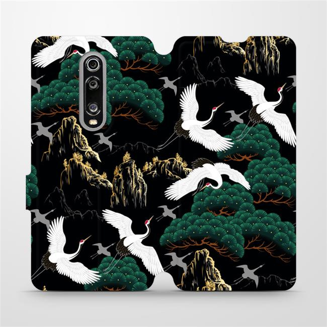 Flipové pouzdro Mobiwear - Xiaomi Mi 9T - VP16S Jeřábi