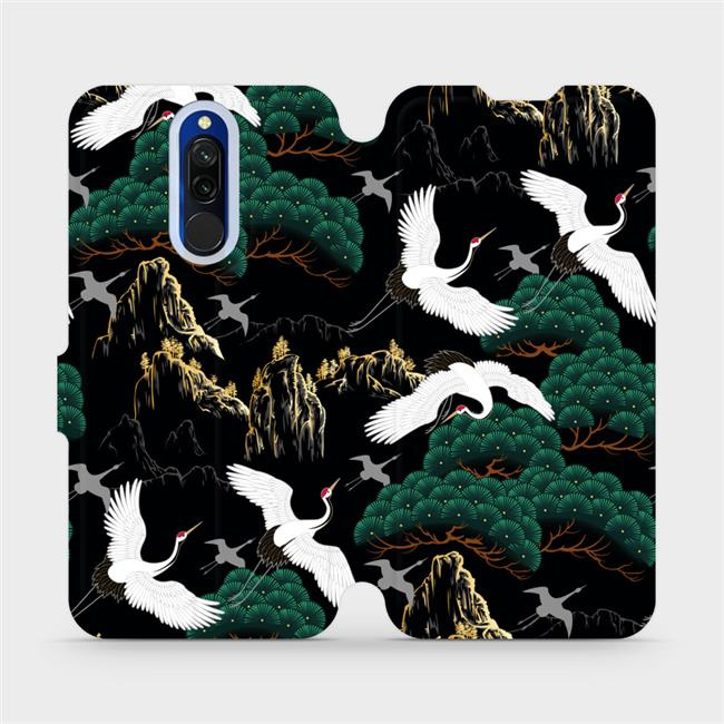 Flipové pouzdro Mobiwear - Xiaomi Redmi 8 - VP16S Jeřábi