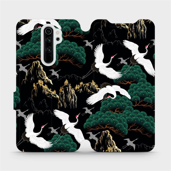 Flipové pouzdro Mobiwear - Xiaomi Redmi Note 8 Pro - VP16S Jeřábi