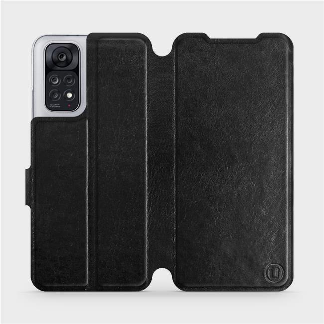 Flipové pouzdro Mobiwear - Xiaomi Redmi Note 11 / 11S - Černé a šedé
