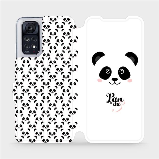 Flipové pouzdro Mobiwear - Xiaomi Redmi Note 11 / 11S - M030P Panda Amálka