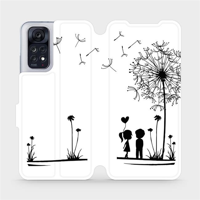 Flipové pouzdro Mobiwear - Xiaomi Redmi Note 11 / 11S - MH16P Dvojice s pampeliškou