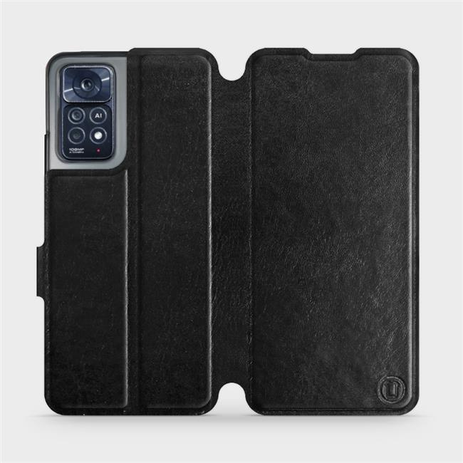 Flipové pouzdro Mobiwear - Xiaomi Redmi Note 11 Pro 5G - Černé a šedé