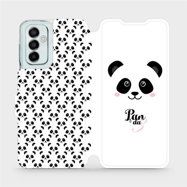 Flipové pouzdro Mobiwear - Samsung Galaxy M23 5G - M030P Panda Amálka