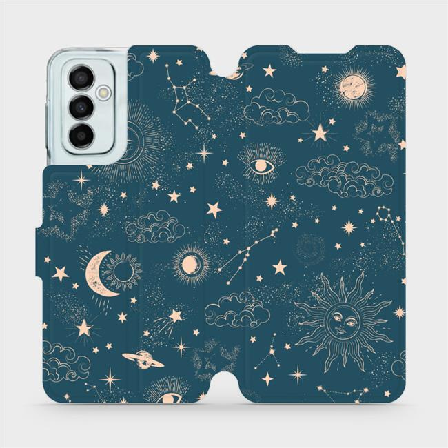 Flipové pouzdro Mobiwear - Samsung Galaxy M23 5G - VP14S Magický vesmír