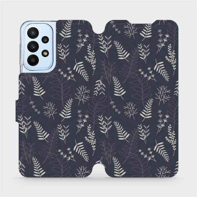 Flipové pouzdro Mobiwear - Samsung Galaxy A23 / A23 5G VP15S Kapradiny