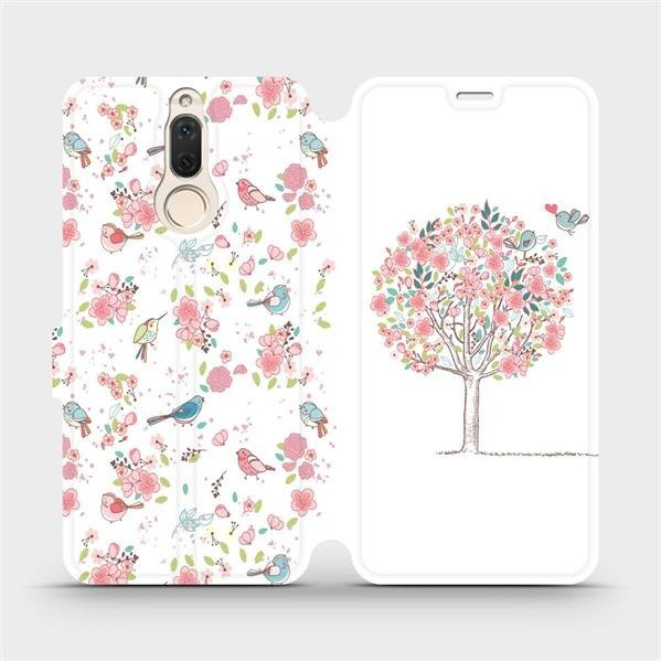 Flipové pouzdro Mobiwear - Huawei Mate 10 Lite - M120S Strom a ptáčci