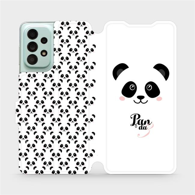 Flipové pouzdro Mobiwear - Samsung Galaxy A33 5G - M030P Panda Amálka