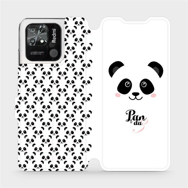 Flipové pouzdro Mobiwear - Xiaomi Redmi 10C - M030P Panda Amálka