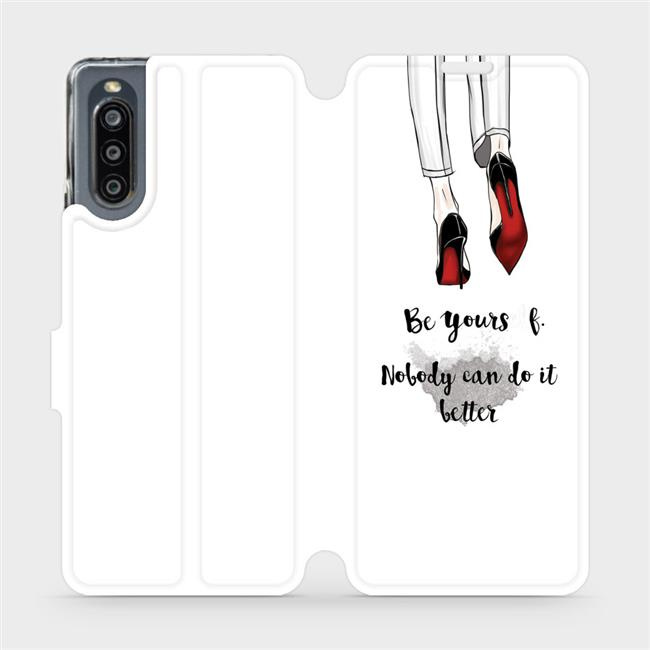 Flipové pouzdro Mobiwear - Sony Xperia 10 IV - M046P Be yourself