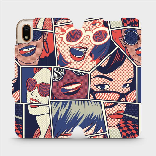 Flipové pouzdro Mobiwear - Huawei Y5 2019 / Honor 8S - VP18P Komiks