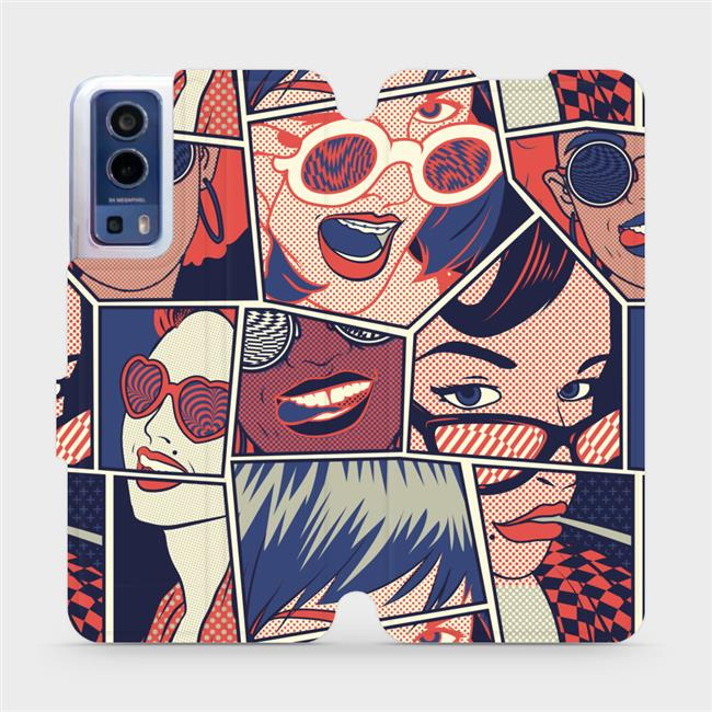 Flipové pouzdro Mobiwear - Vivo Y52 5G - VP18P Komiks