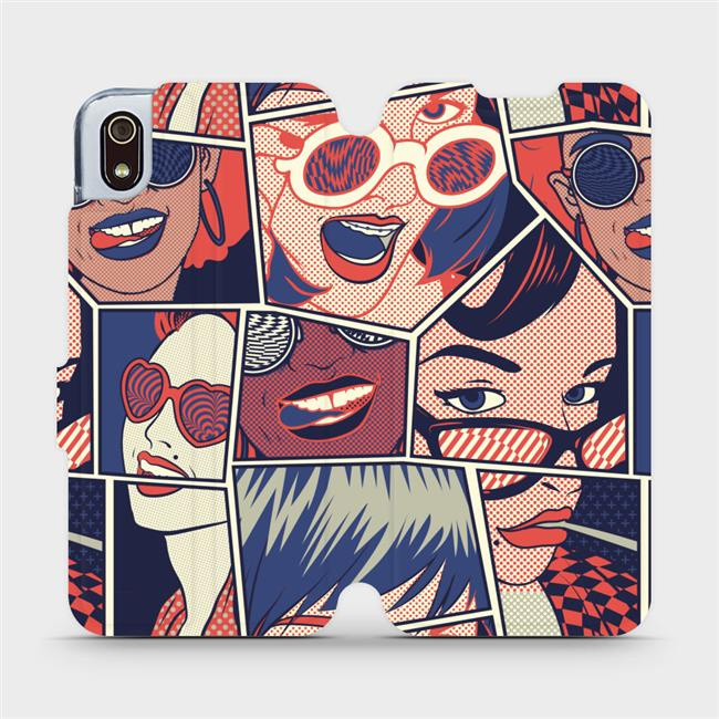 Flipové pouzdro Mobiwear - Xiaomi Redmi 7A - VP18P Komiks