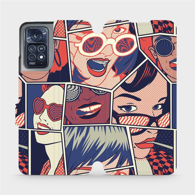 Flipové pouzdro Mobiwear - Xiaomi Redmi Note 11 Pro 5G - VP18P Komiks