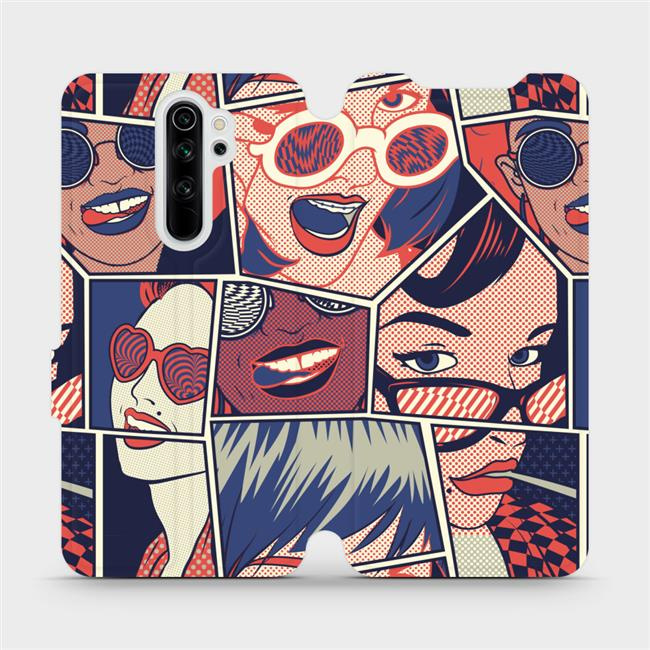 Flipové pouzdro Mobiwear - Xiaomi Redmi Note 8 Pro - VP18P Komiks
