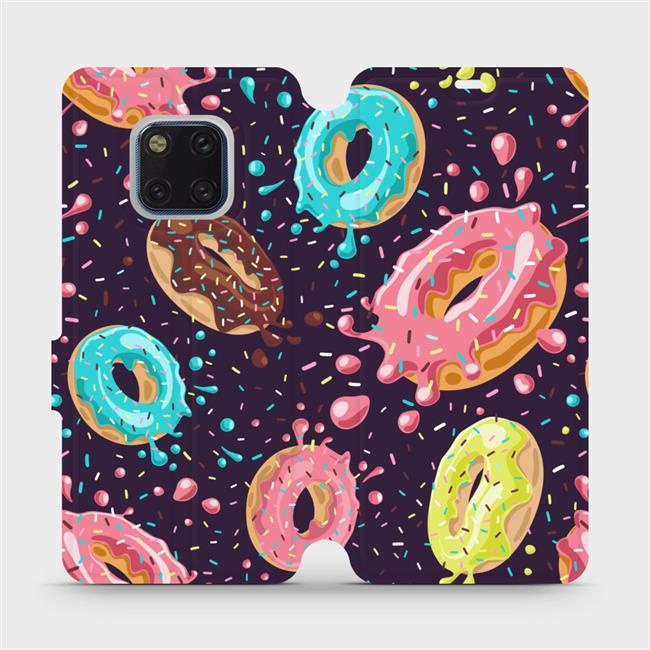 Flipové pouzdro Mobiwear - Huawei Mate 20 Pro - VP19S Donutky