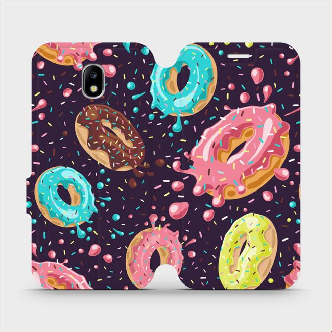Flipové pouzdro Mobiwear - Samsung Galaxy J5 2017 - VP19S Donutky