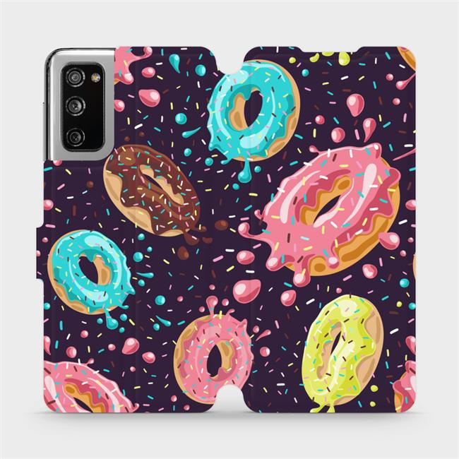 Flipové pouzdro Mobiwear - Samsung Galaxy S20 FE - VP19S Donutky