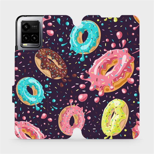 Flipové pouzdro Mobiwear - Vivo Y33S - VP19S Donutky