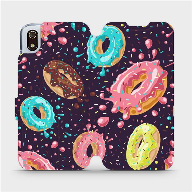 Flipové pouzdro Mobiwear - Xiaomi Redmi 7A - VP19S Donutky
