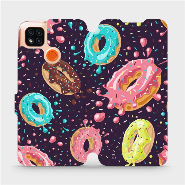 Flipové pouzdro Mobiwear - Xiaomi Redmi 9C - VP19S Donutky