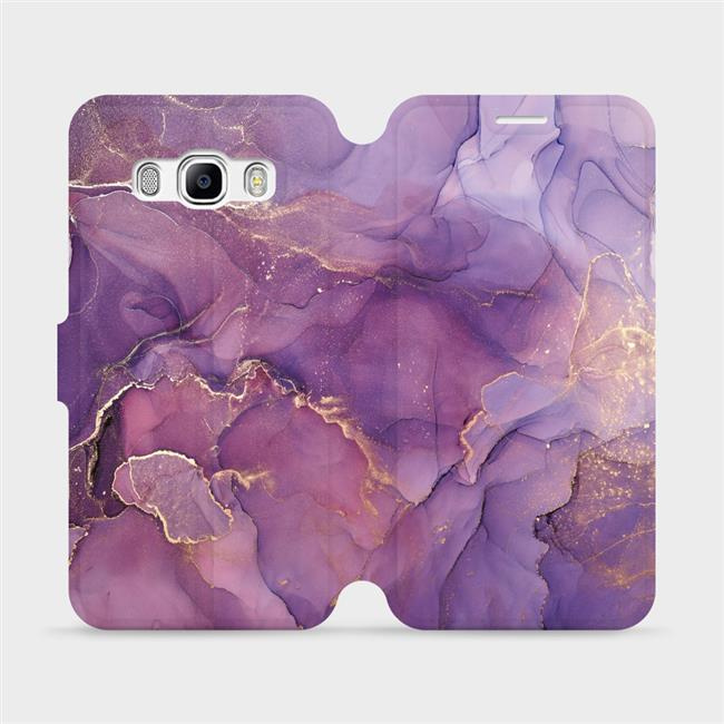 Flipové pouzdro Mobiwear - Samsung Galaxy J5 2016 - VP20S Fialový mramor