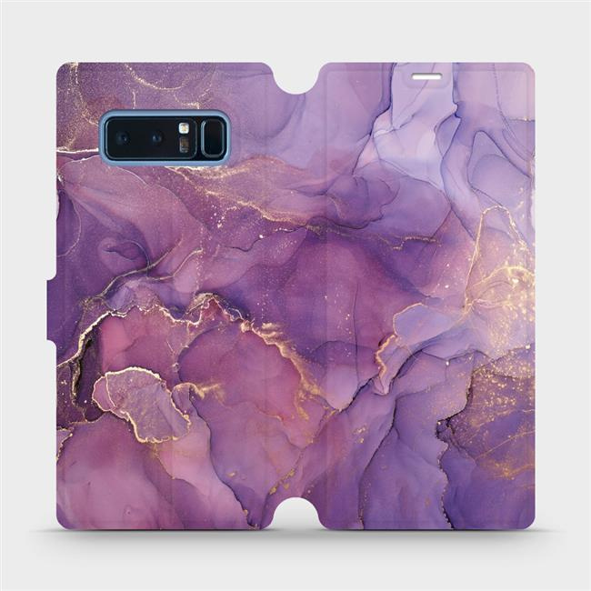 Flipové pouzdro Mobiwear - Samsung Galaxy Note 8 - VP20S Fialový mramor