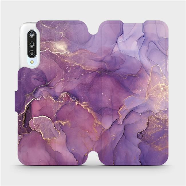 Flipové pouzdro Mobiwear - Xiaomi Mi 9 Lite - VP20S Fialový mramor