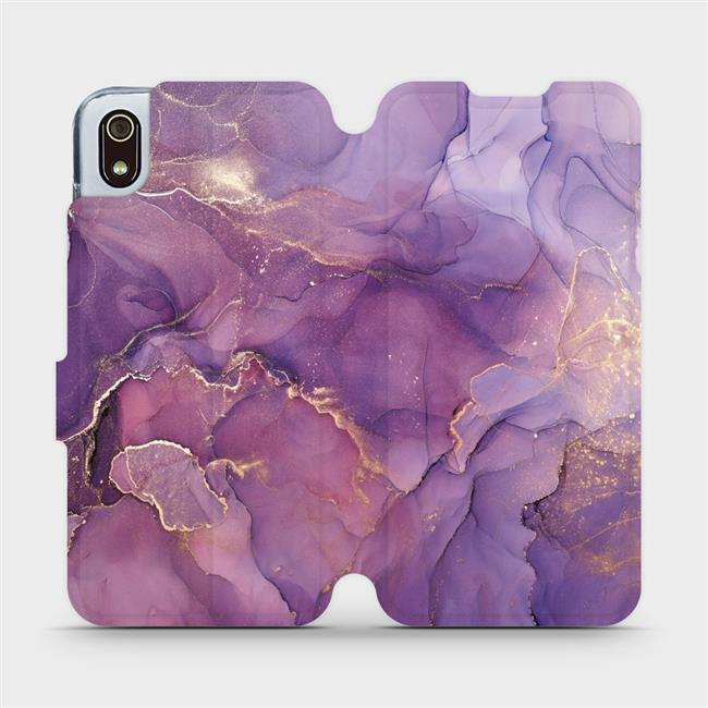 Flipové pouzdro Mobiwear - Xiaomi Redmi 7A - VP20S Fialový mramor