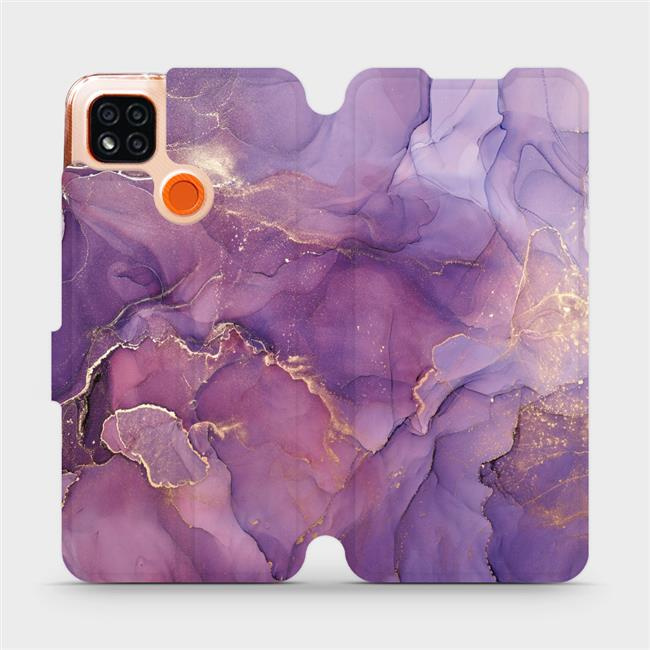 Flipové pouzdro Mobiwear - Xiaomi Redmi 9C - VP20S Fialový mramor