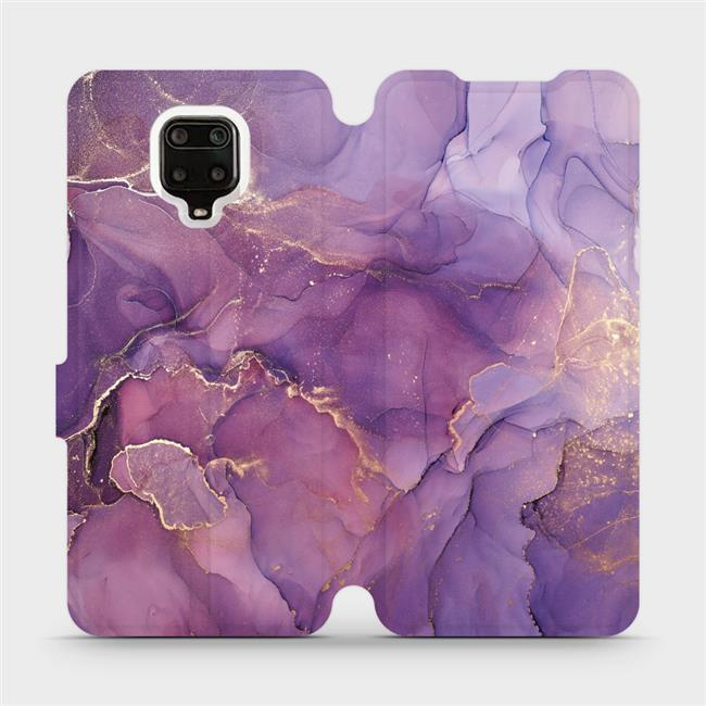 Flipové pouzdro Mobiwear - Xiaomi Redmi Note 9 Pro / Note 9S - VP20S Fialový mramor