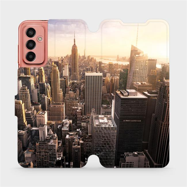 Flipové pouzdro Mobiwear - Samsung Galaxy M13 - M138P New York