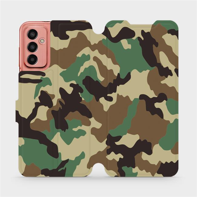 Flipové pouzdro Mobiwear - Samsung Galaxy M13 - V111P Maskáče