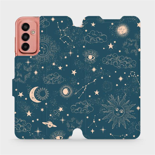 Flipové pouzdro Mobiwear - Samsung Galaxy M13 - VP14S Magický vesmír