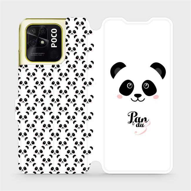Flipové pouzdro Mobiwear - Xiaomi Poco C40 - M030P Panda Amálka
