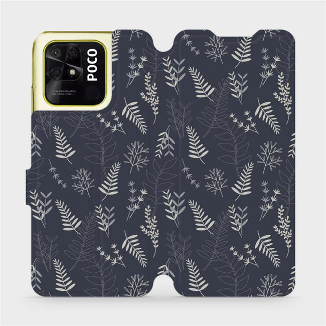 Flipové pouzdro Mobiwear - Xiaomi Poco C40 - VP15S Kapradiny
