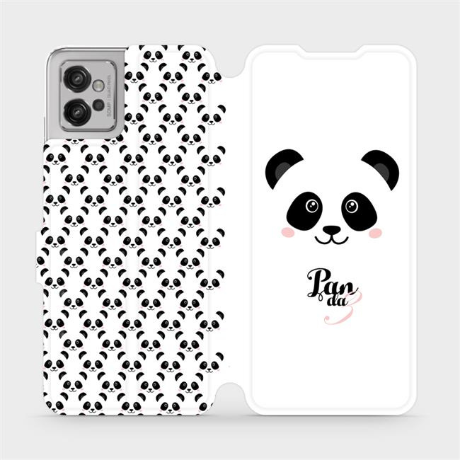 Flipové pouzdro Mobiwear - Motorola Moto G32 - M030P Panda Amálka