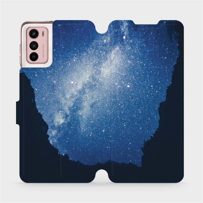 Flipové pouzdro Mobiwear - Motorola Moto G42 - M146P Galaxie