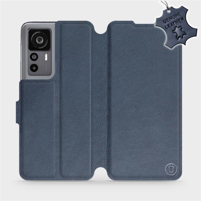 Kožené flip pouzdro Mobiwear - Xiaomi 12T Pro / Xiaomi 12T - Modré