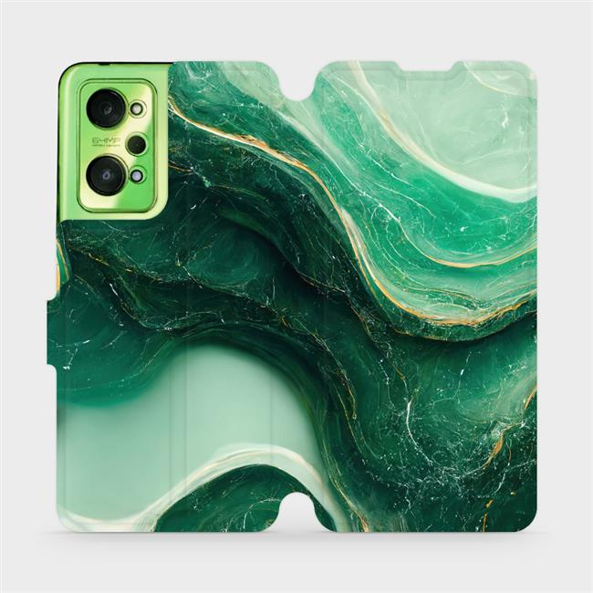 Flipové pouzdro Mobiwear - Realme GT Neo 2 - VP38S Zelený mramor